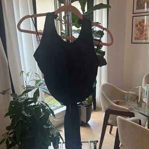 Elegant Black Sleeveless Top